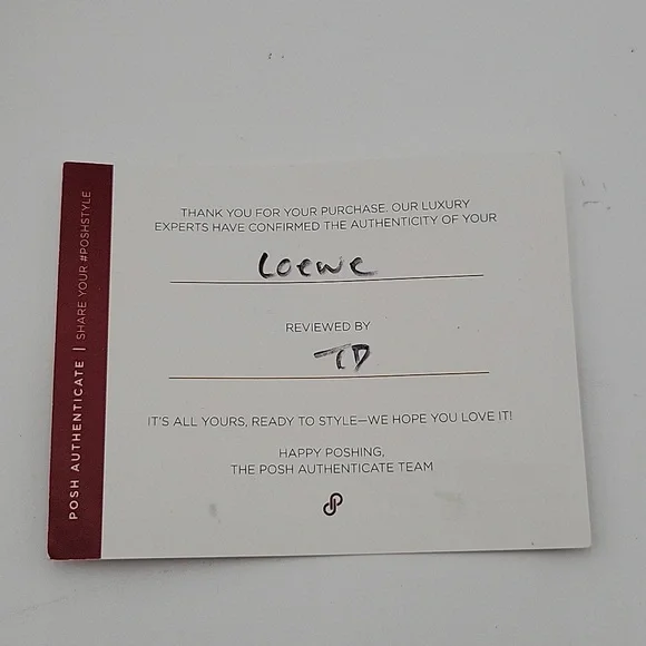 Loewe Tan and Black Clutch LARGE ONLY - Picture 12 of 14